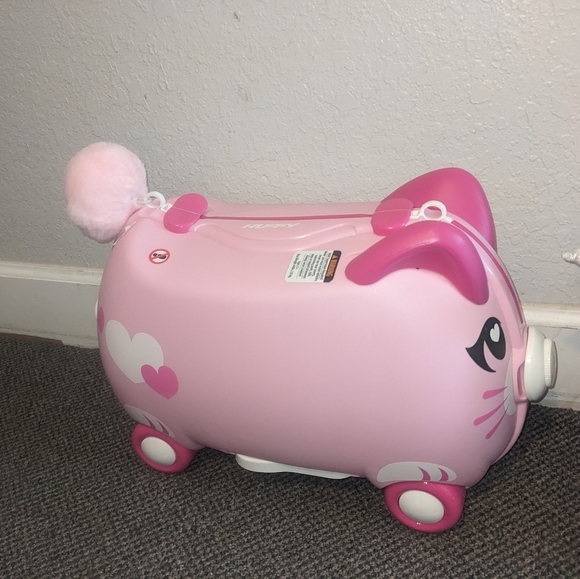 Huffy kids rolling and riding suitcases blue unicorn&pink kitty sold separately - Picture 8 of 14